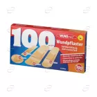 WUNDmed Пластири дишащи, водоустойчиви микс 100