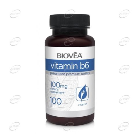 VITAMIN B6 100 mg капсули x100 | ePharm.bg
