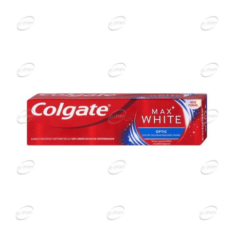 COLGATE Max White Optic паста за зъби | ePharm