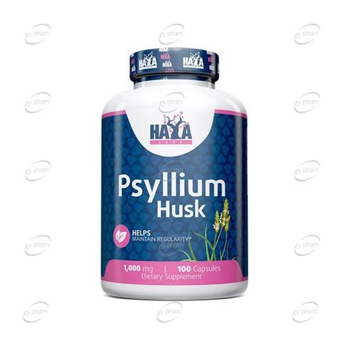 Psyllium Husk капсули Haya Labs
