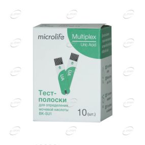 Microlife Multiplex тест ленти за пикочна киселина