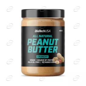 PEANUT BUTTER Crunchy фъстъчено масло BioTech USA