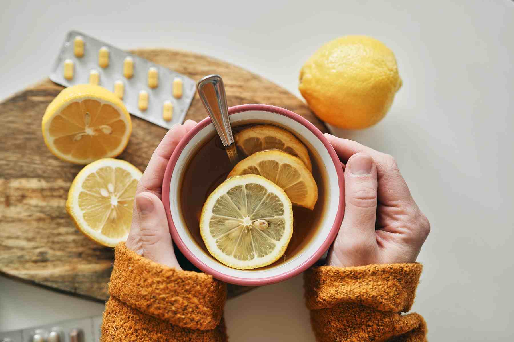 Чаи с лимон