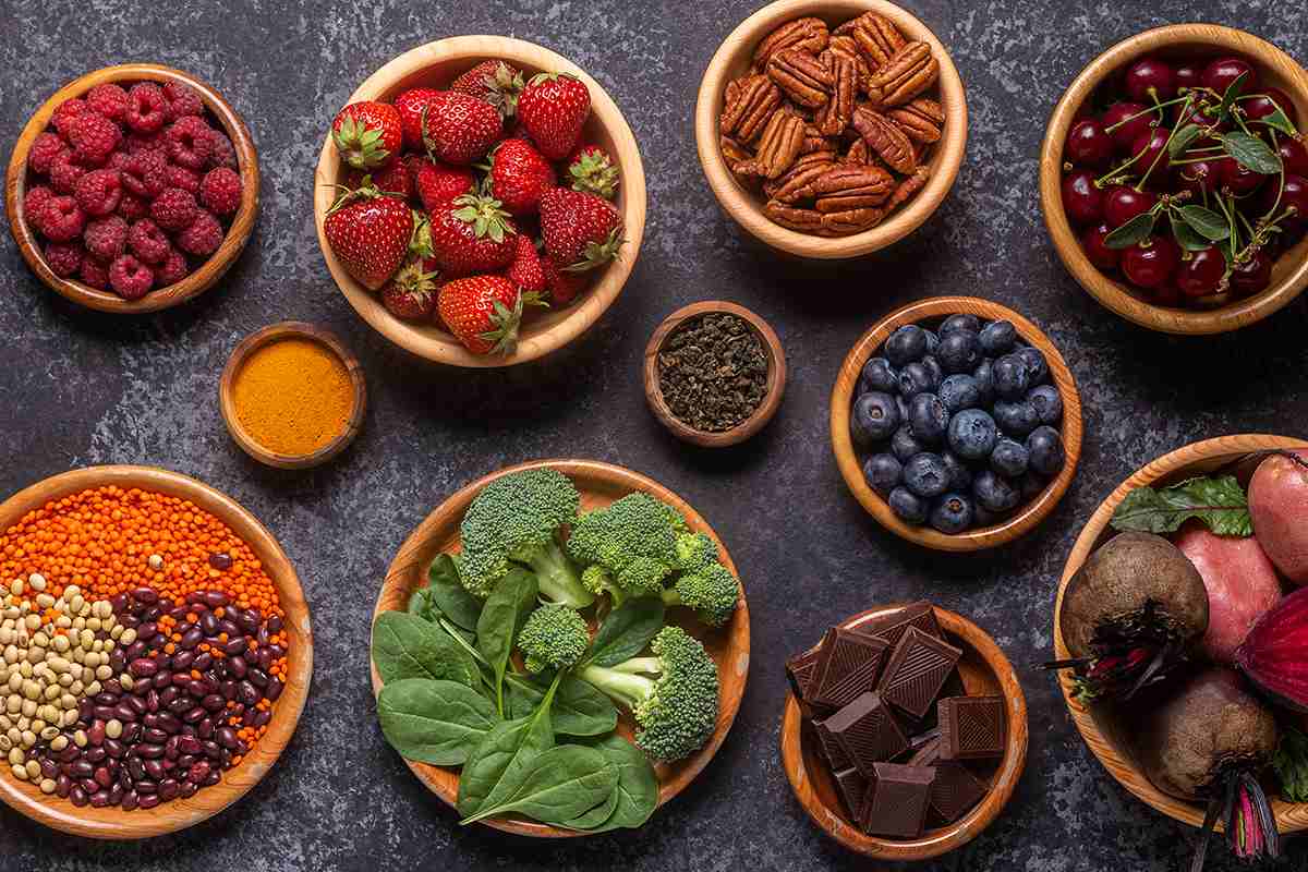 Здравословни храни богати на антиоксиданти