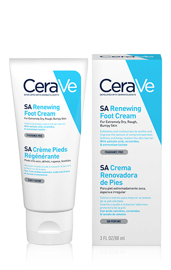 CeraVe SA Обновяващ крем за крака
